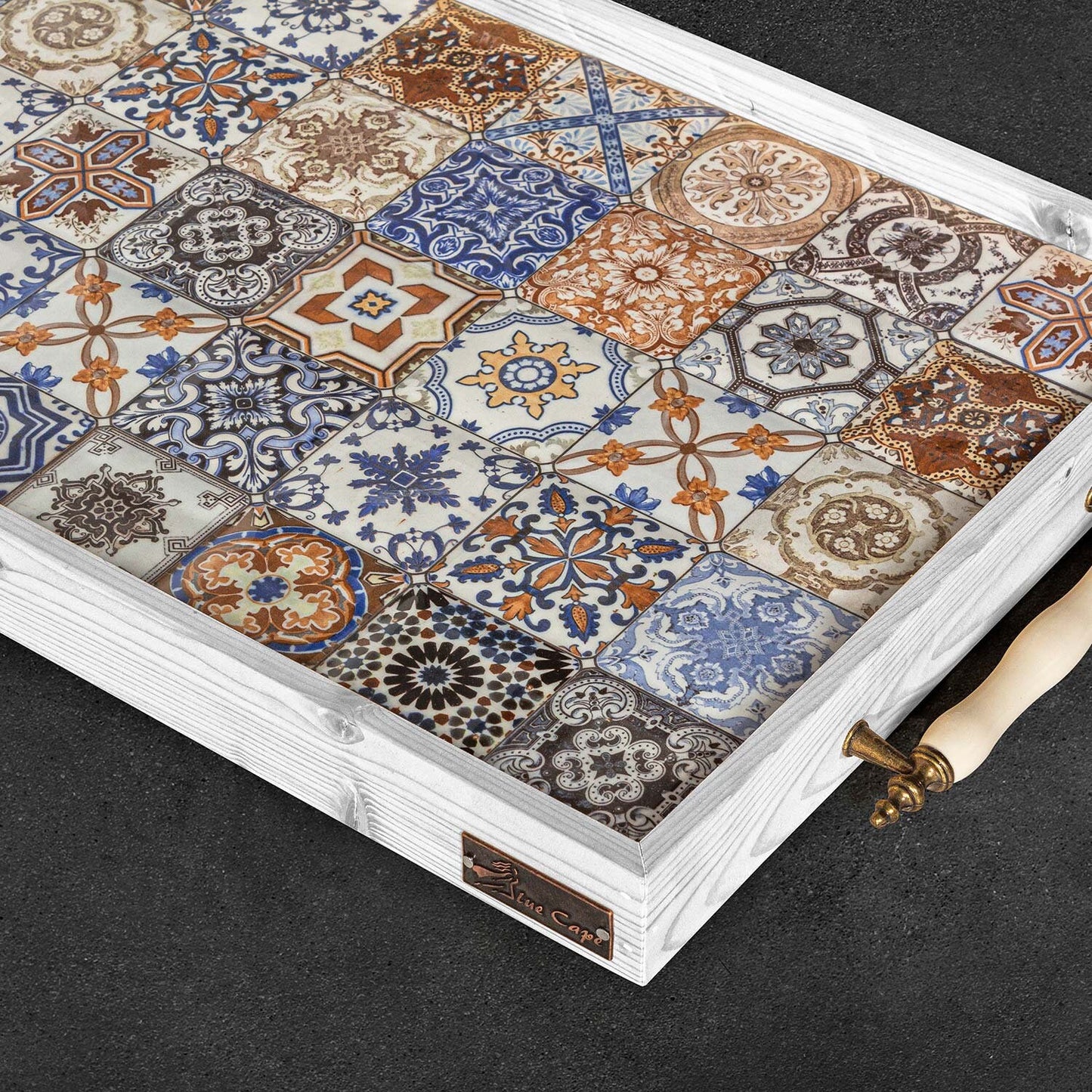 Ceramic Tray White