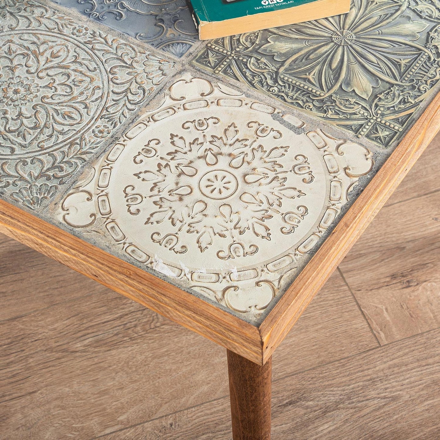 Artisan Crafted Ceramic Coffee Table: Handmade Statement Piece for Modern Living Spaces