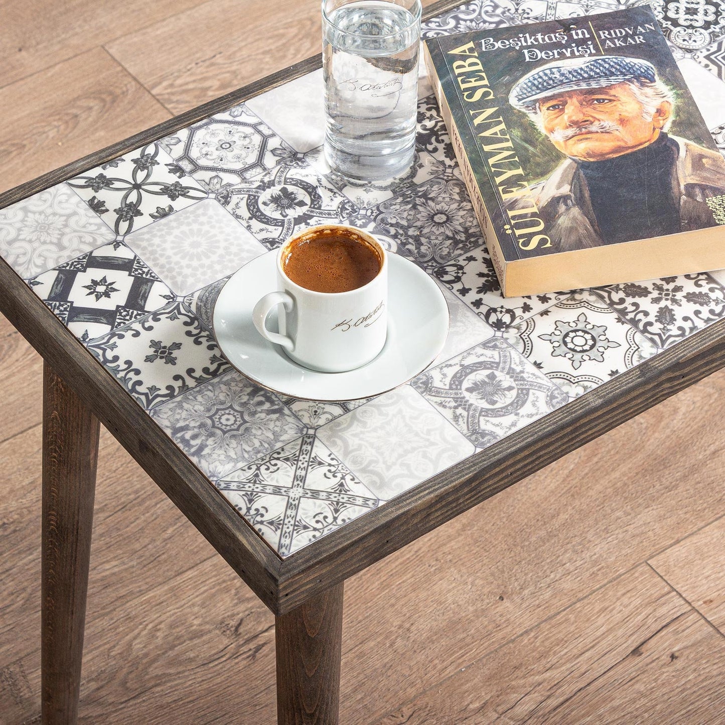 Artisan Crafted Ceramic Coffee Table