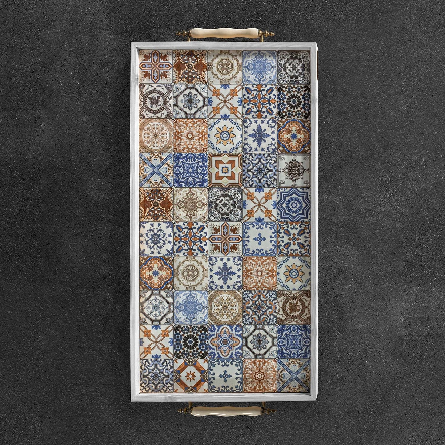 Ceramic Tray White