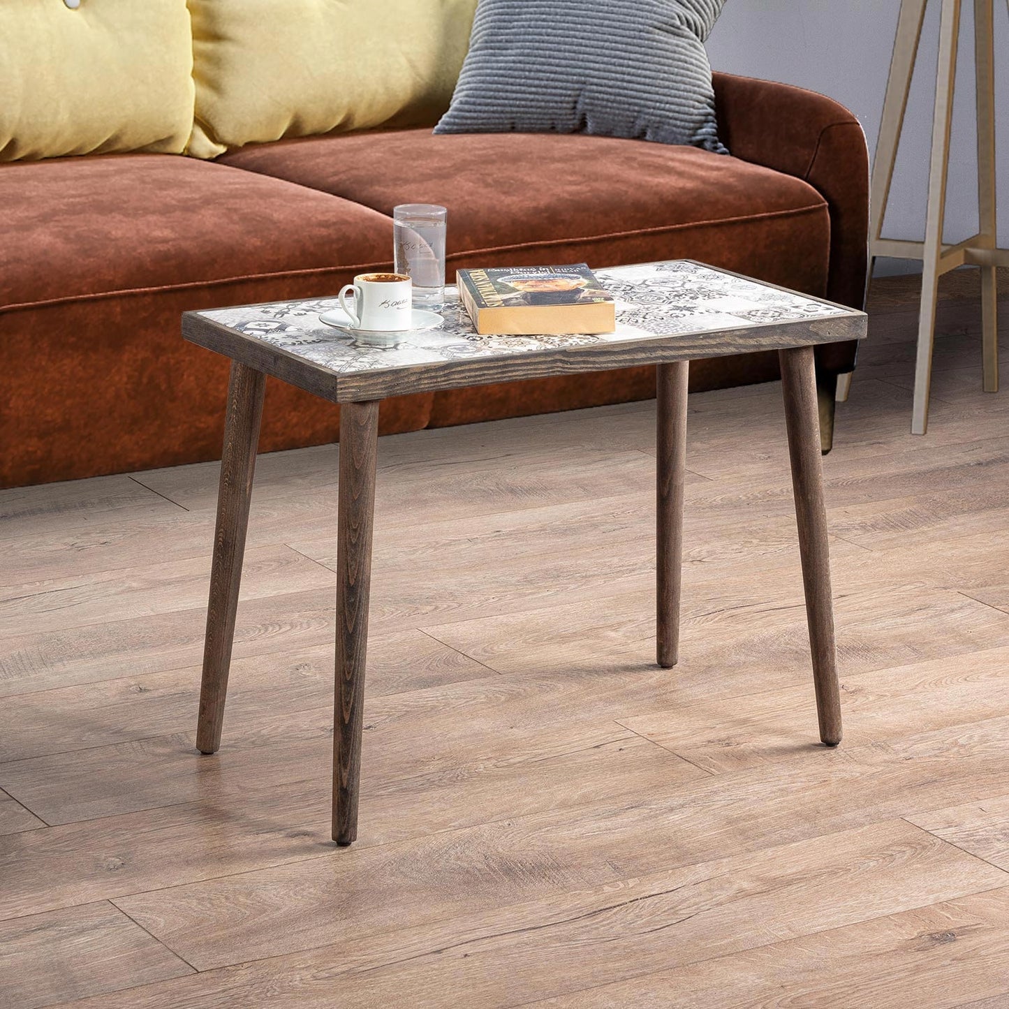 Artisan Crafted Ceramic Coffee Table