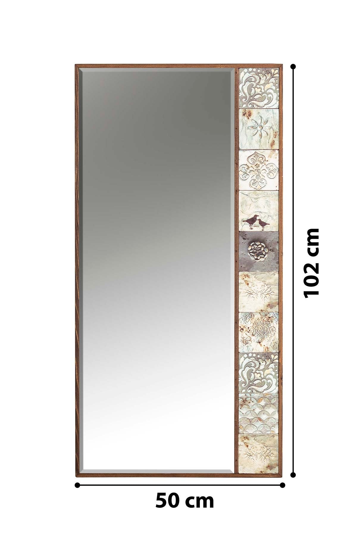 Ancient Natural Limestone Mirror