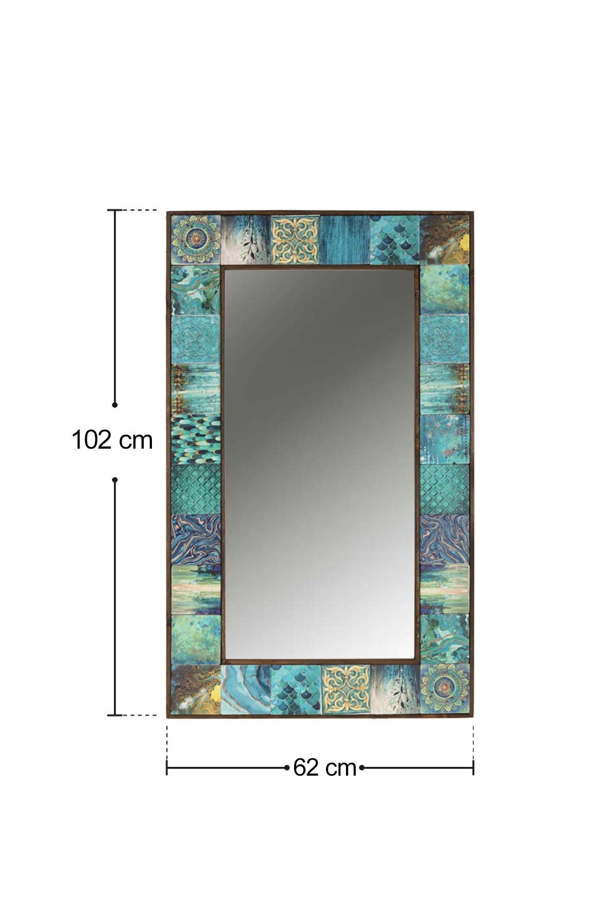 Ancient Natural Limestone Mirror