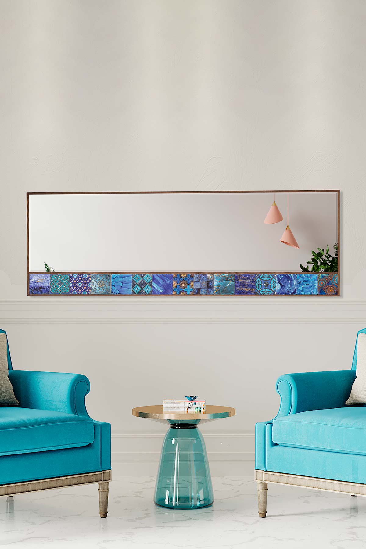 Amalfi Mirror 50x152 - Sculpo