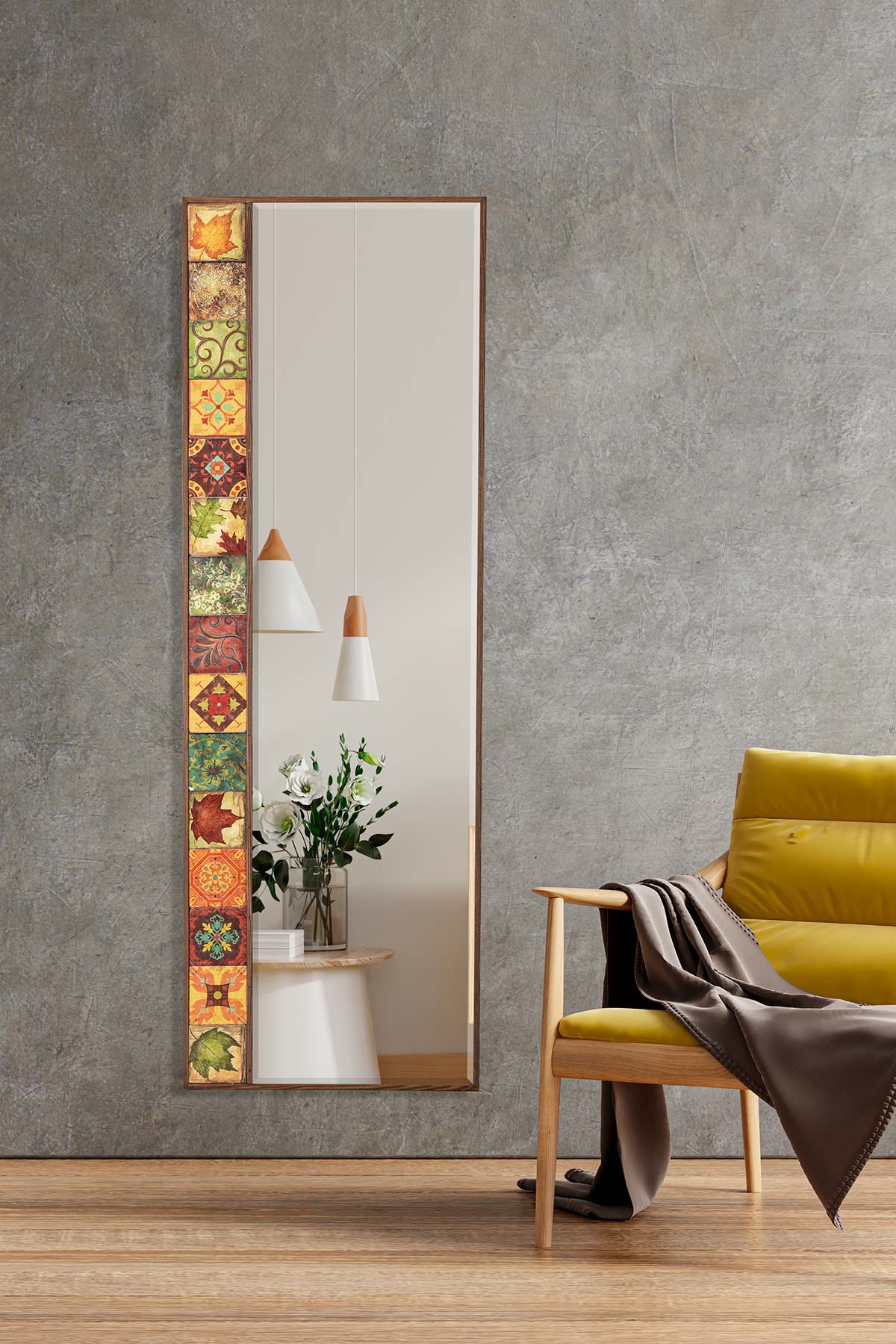 Hazan Mirror 50x152 - Sculpo