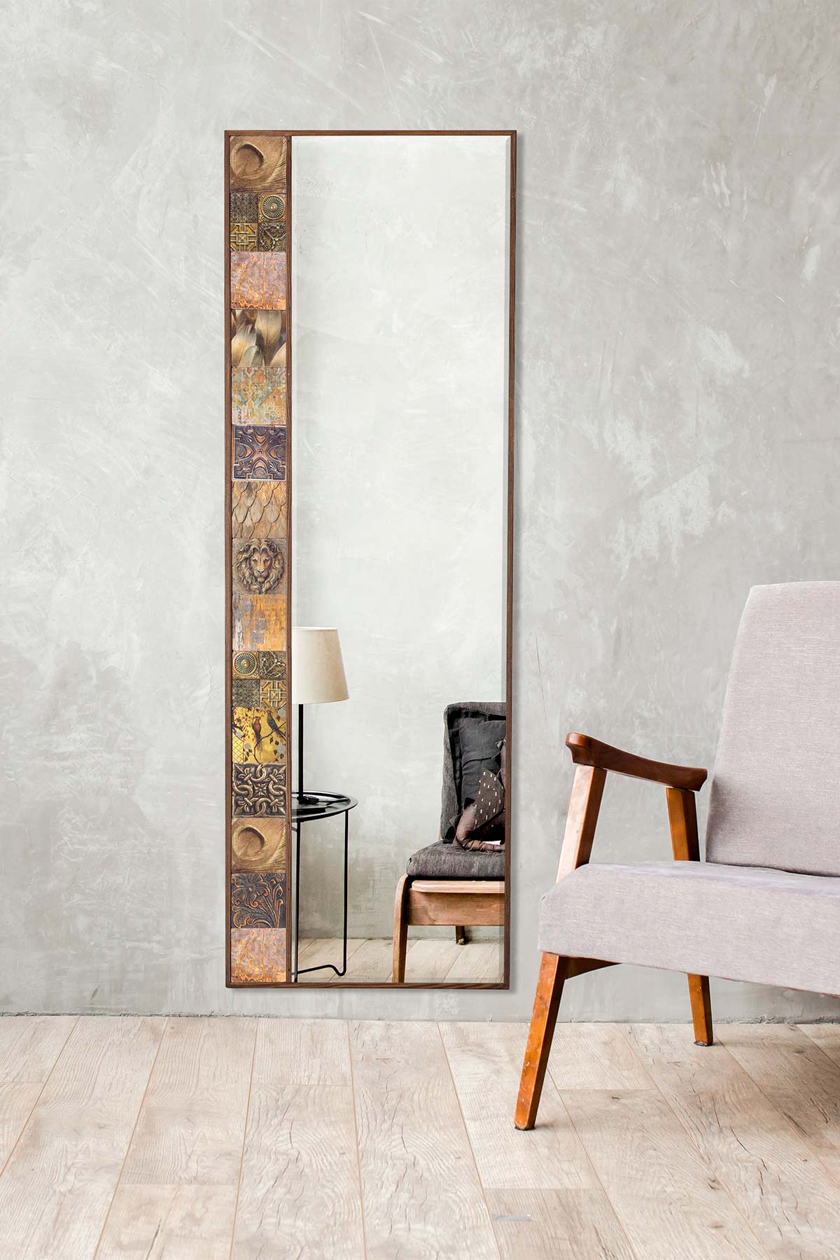 Lyon Mirror 50x152 - Sculpo